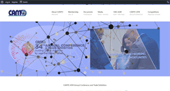 Desktop Screenshot of canto.org
